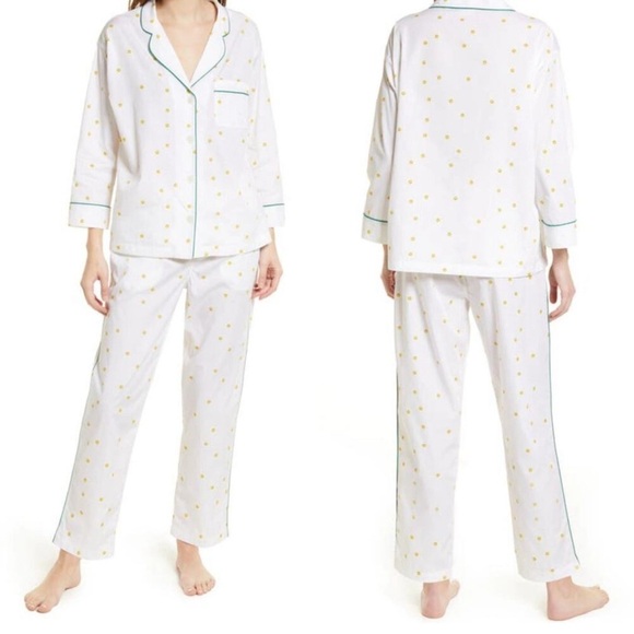 Sleepy Jones x Smiley Marina Pajama Set Womens Small - Picture 2 of 9